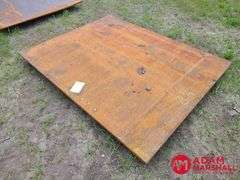 Unused Steel Road Plate - 7/8 x 63 IN x 80 IN