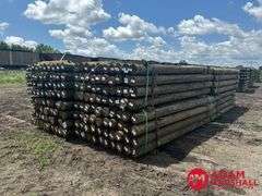 (320) Southern Yellow Pine Copper Treated Posts (sold 320 x bid)