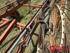 H&S  12 Wheel  Bi-Fold Rake