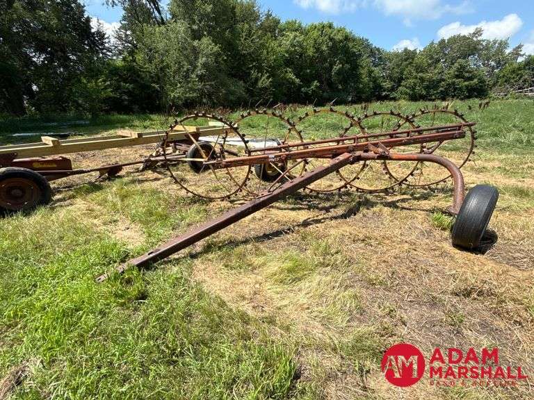Farmhand Hay Rake - Adam Marshall Land & Auction, LLC