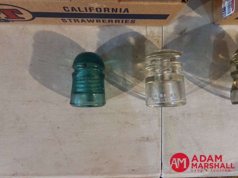 Vintage Glass Insulators
