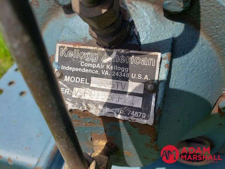 Kellogg American  CompAir Air Compressor