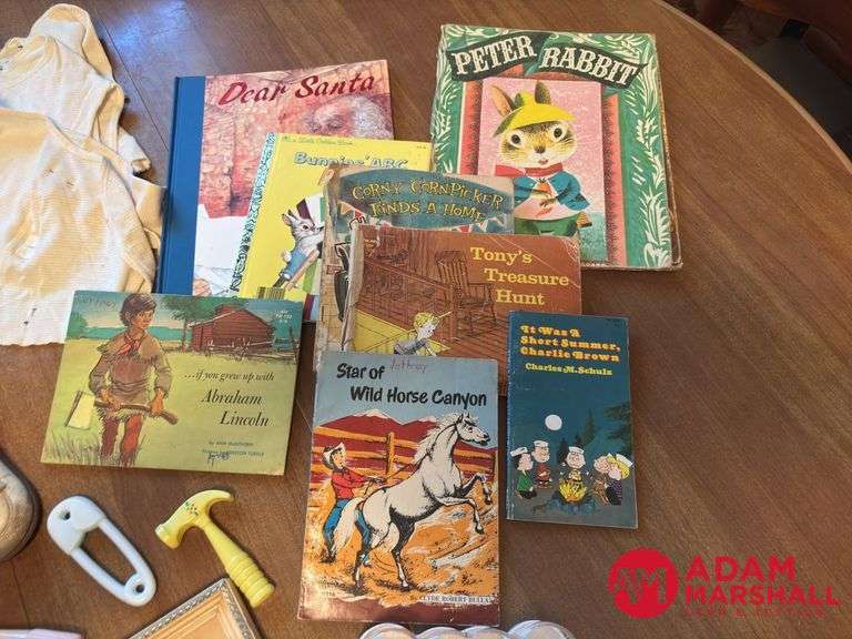 Vintage Kids Toys, Kids Shoes, Golden Books Mobile, Kids Books & More