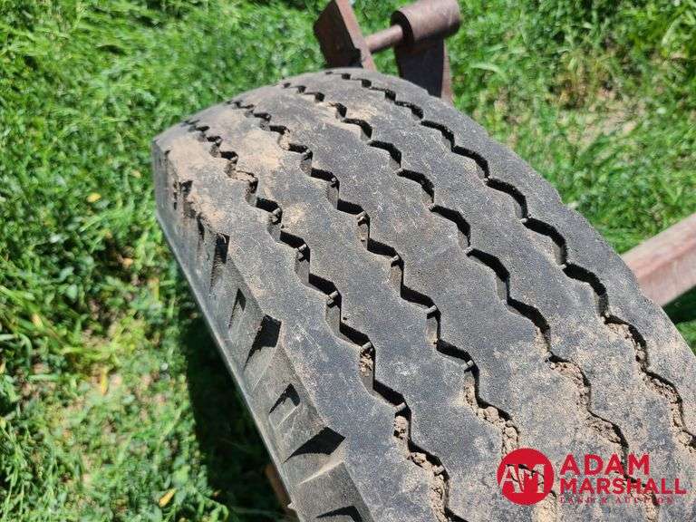(2) Axels w/ Wheels & Tires