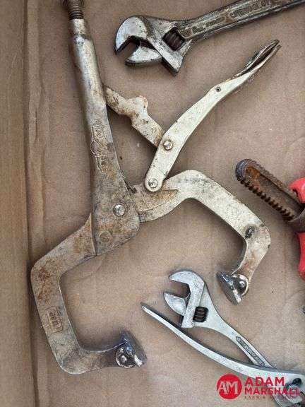 Dewitt Vise Grip Clamp, Rigid Vise Wrench, Combination Tool & More