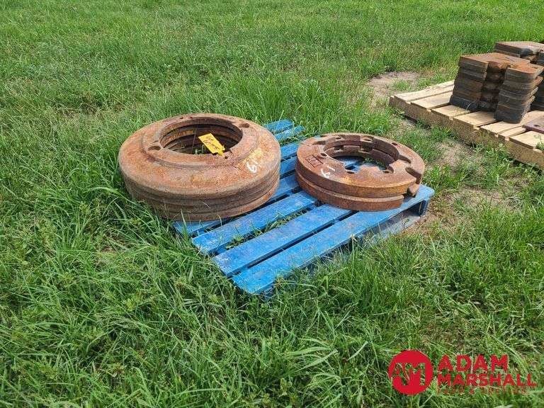 (6) Rear Tractor Weights