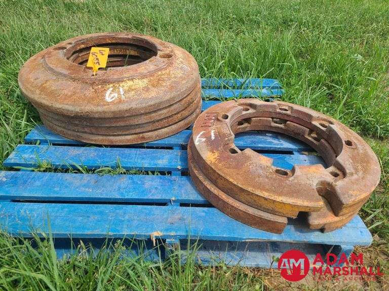 (6) Rear Tractor Weights