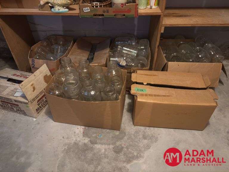 Boxes of Canning Jars
