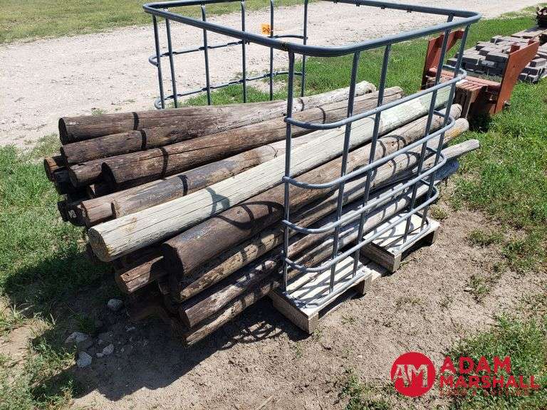 (40) Wood Post