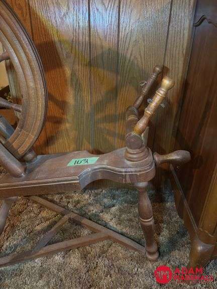 Vintage Spinning Wheel