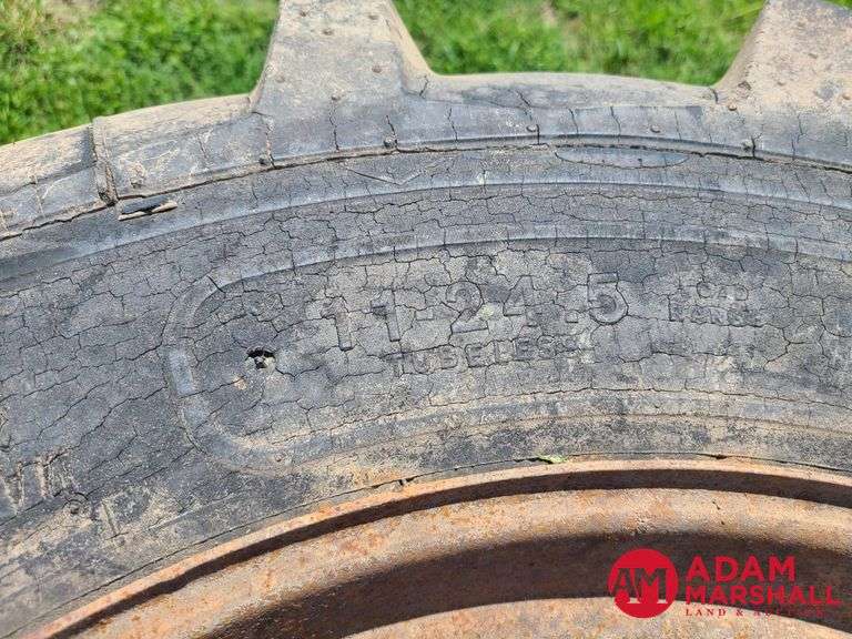 (4) Pivot Tires - 11-24.5