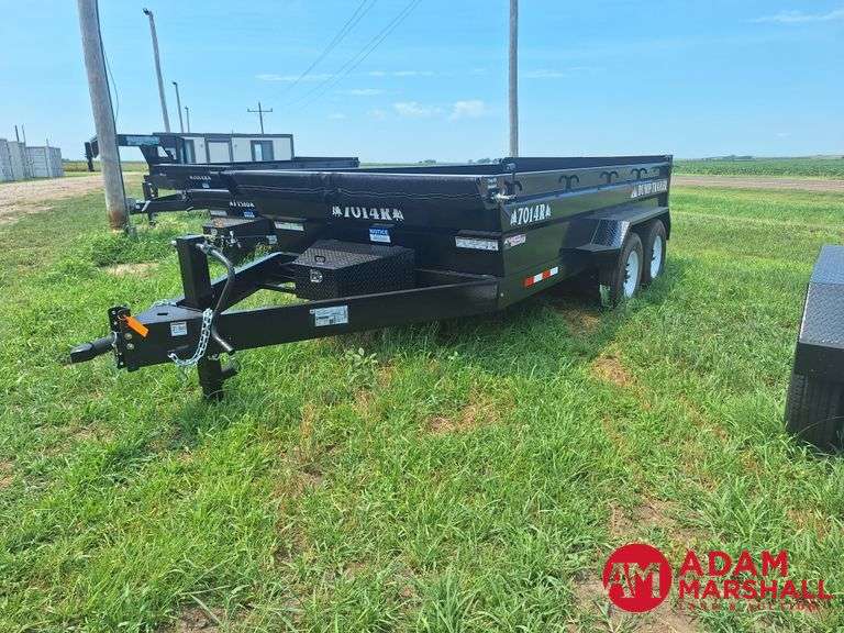Unused 2025 Industrias America 7014R x 14FT Dump Trailer