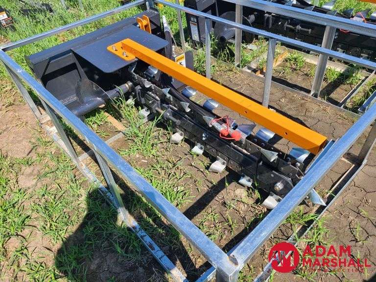Unused Wolverine Trencher for Skid Steer, 8"x48"