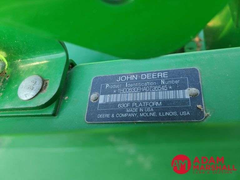 2010  John Deere  630F  Flex Head - 30FT