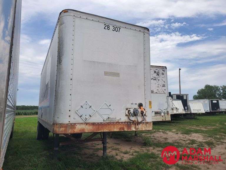 1986  Fruehauf  Van Trailer - 28FT