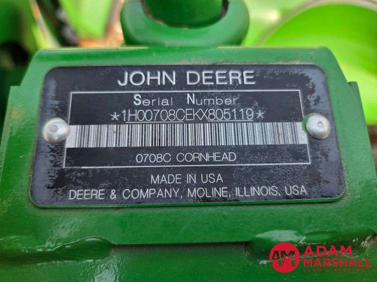 2019  John Deere  708C  Corn Head - 8R30