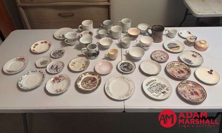 Various Cups & Saucers