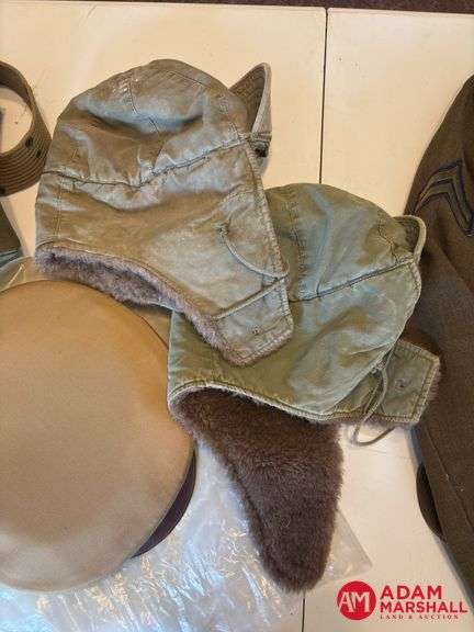 U.S. Military Canteen, Field Caps, Military Cap, & Army Jacket
