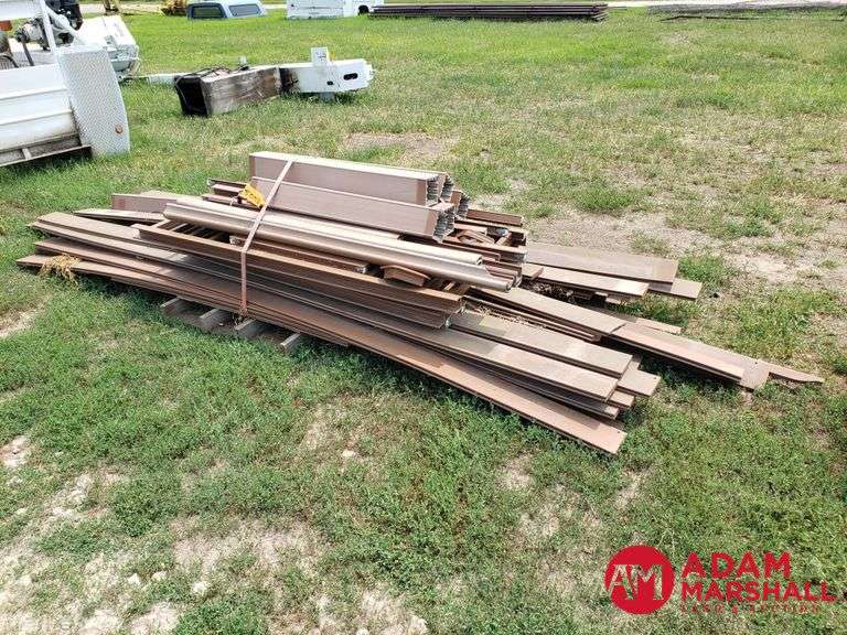 Reclaimed Composite Decking & Hand Rails - Brown