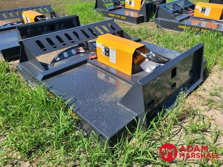 Unused Wolverine 72" Wide Mower for Skid Steer