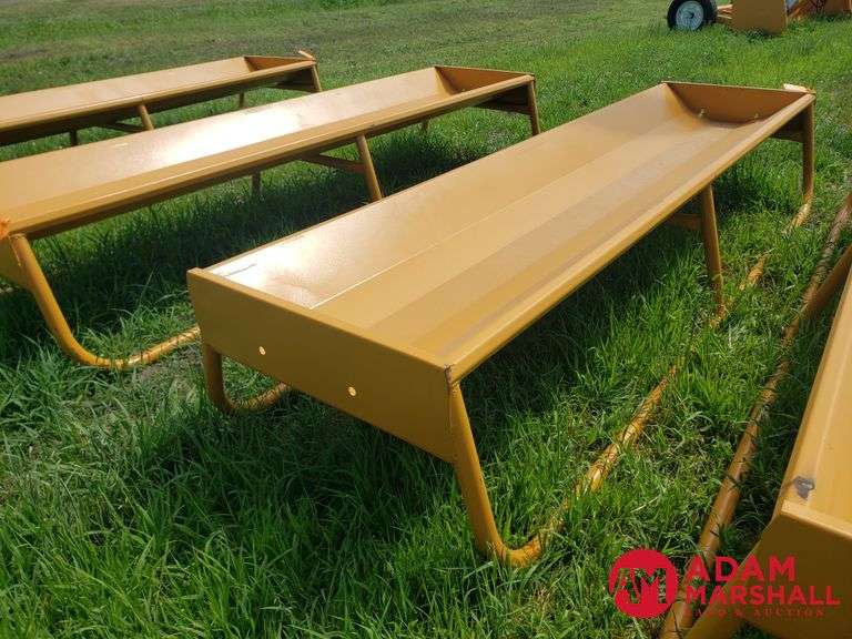 Unused Industrias America Metal feed Bunk 10FT