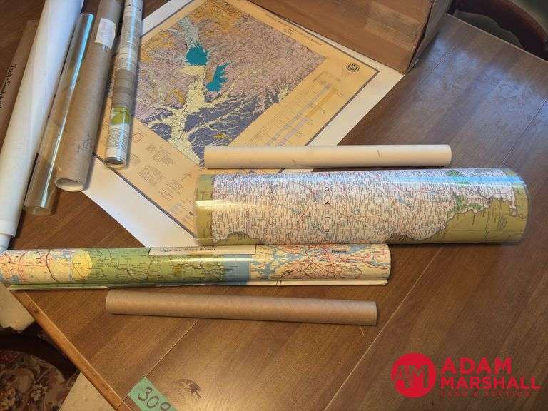 Box of Old Maps