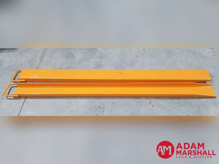 Unused Wolverine Pallet Fork Extensions - One Pair, 78"L X 5.5"W X 2"H