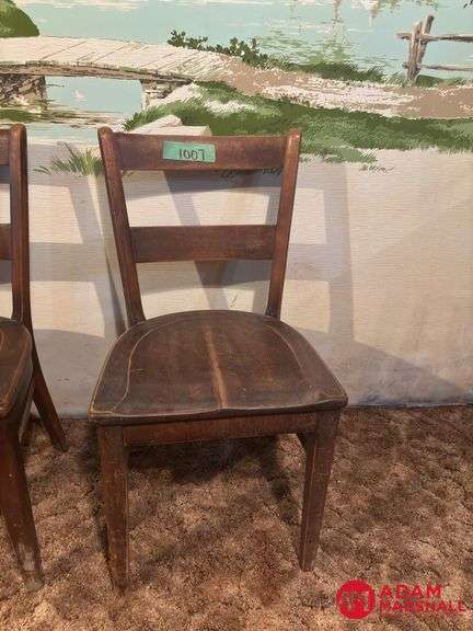 3 Wooden Chairs