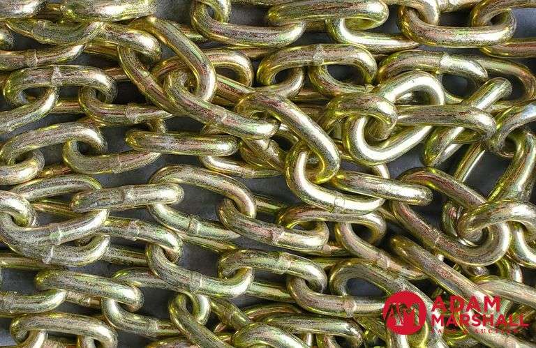 (5) Unused Greatbear 5/16" 20 Ft G70 Chains