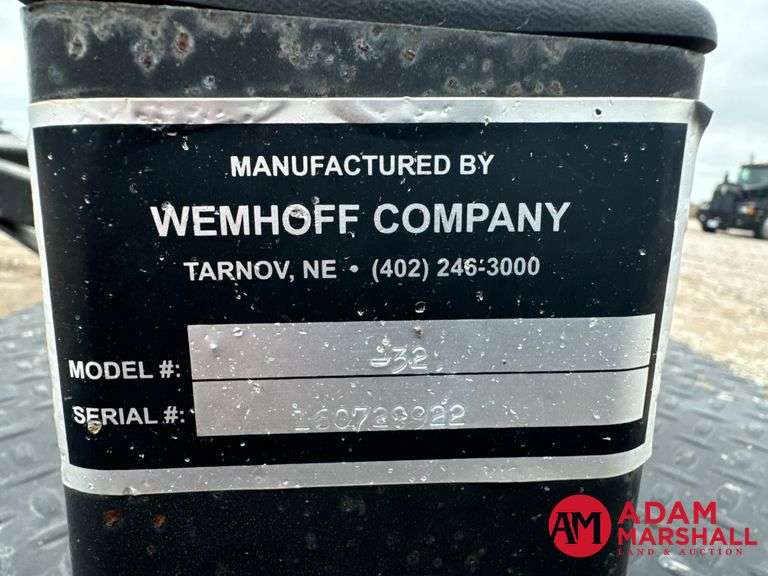 Wemhoff  II-32  Header Trailer - 32FT