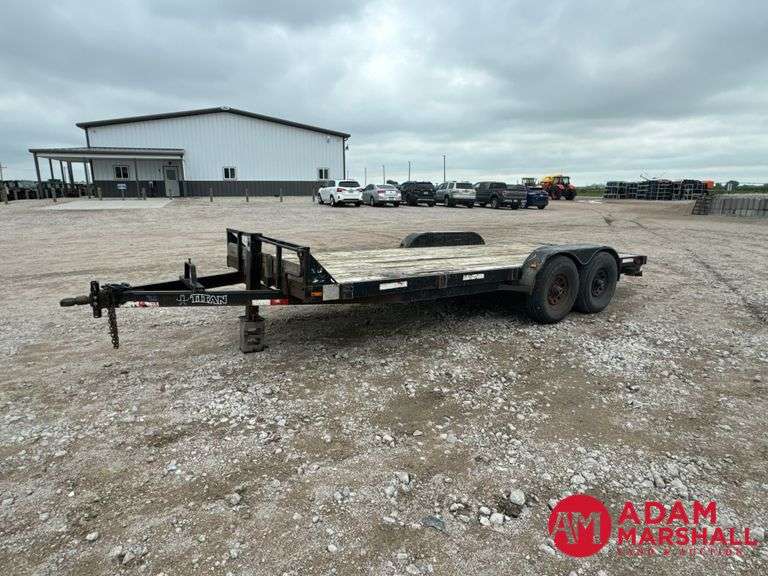 1999  Titan  Flatbed Trailer - 18FT