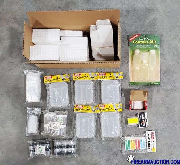 Assorted Storage Boxes, Bags & Labels - * See Description & Photos