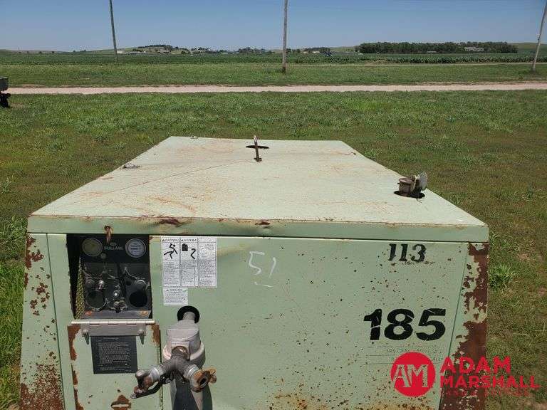 1997  Sullair  185  Portable Air Compressor - Diesel