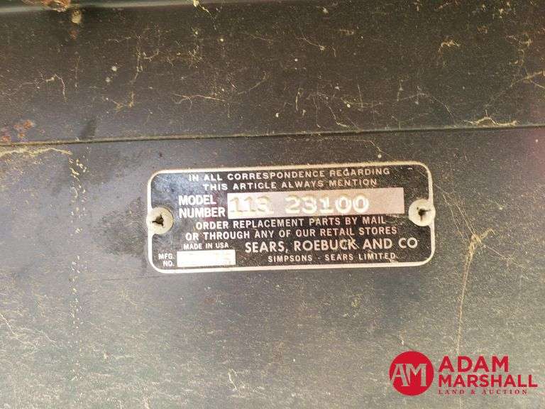 Craftsman  Radial Arm Saw - 10IN