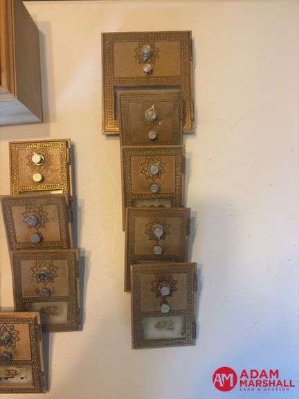Vintage Post Office Doors