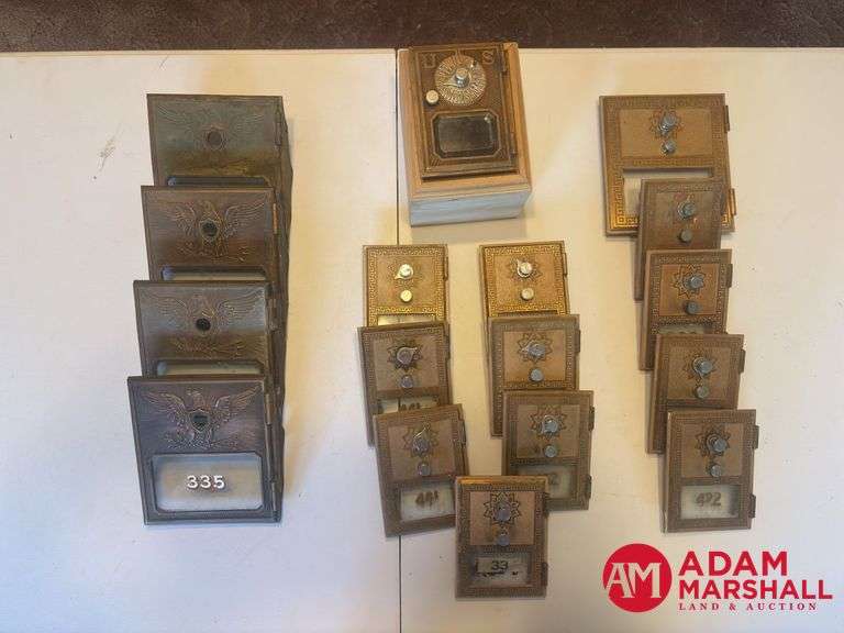 Vintage Post Office Doors