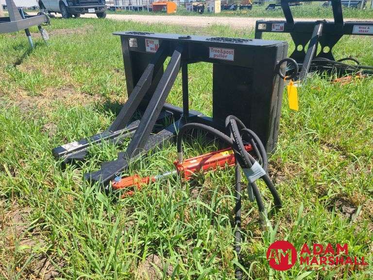 Unused Easy Man Tree Post Puller For Skid Steer