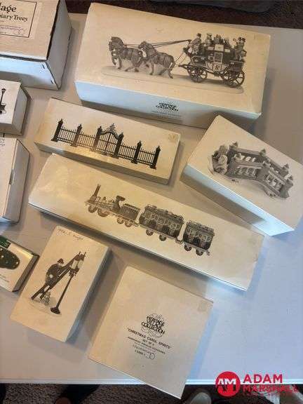 Assortment of Heritage Village Collection & Department 56 Village Accessories