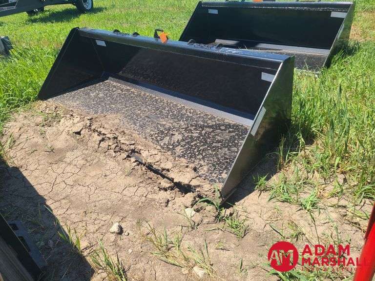 Unused Industrias America Bucket For Skid Steer - 84IN