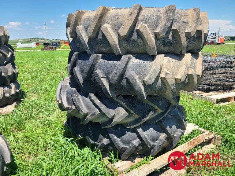 (4) Pivot Tires - 11-24.5
