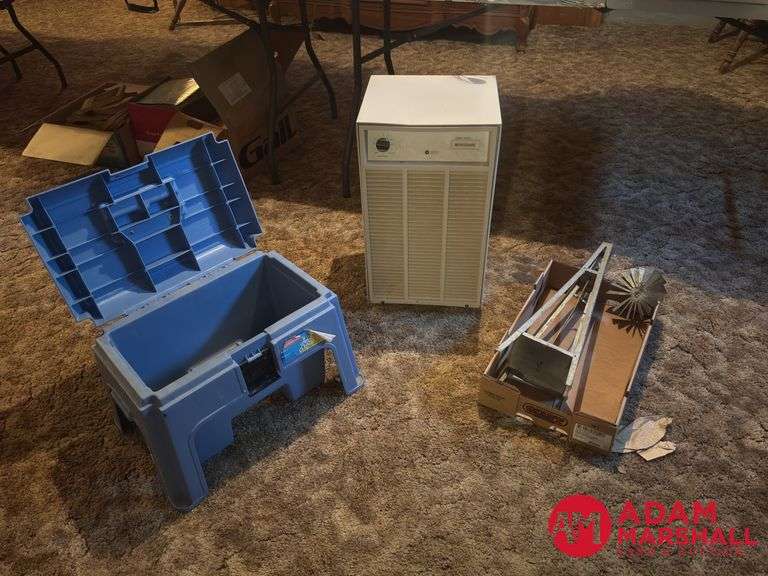 Windmill, Tool Box and Dehumidifier