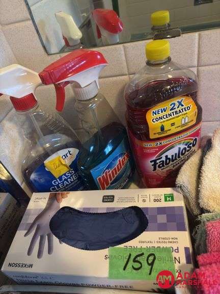 Mics. Bathroom & Cleaning Items