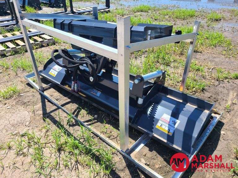 Unused Wolverine Angle Blade for Skid Steer, 84IN