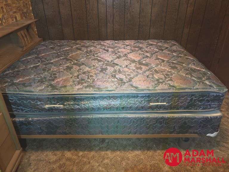 Full Size Bed With Box Springs and Mattress