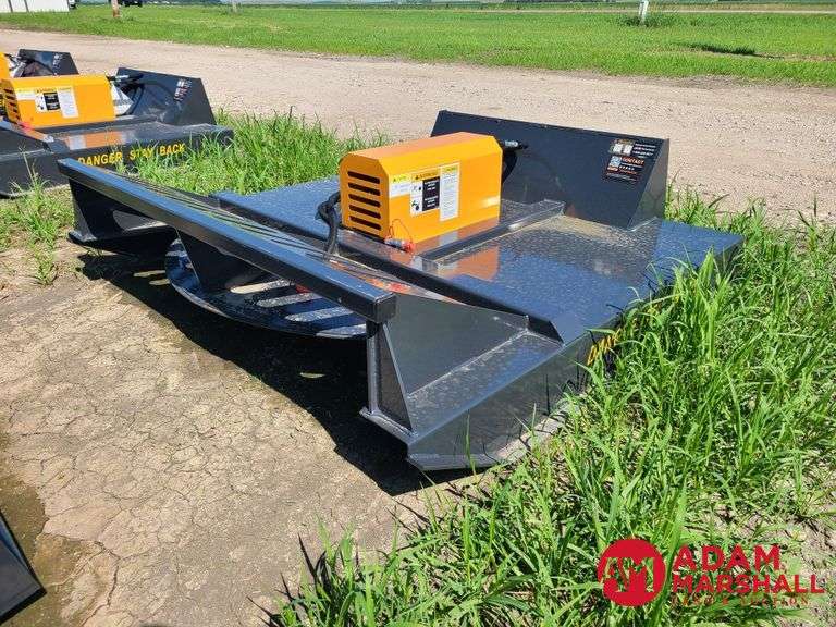 Unused Wolverine 72" Wide Mower for Skid Steer
