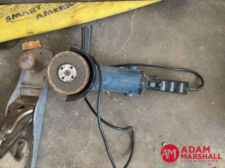 Plane, Angle Grinder & Level