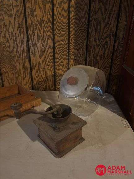 Kraut Cutter, Candy Jar, Coffee Grinder and Wiener Forks