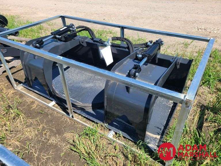 Unused Wolverine 72" Grapple Bucket for Skid Steer