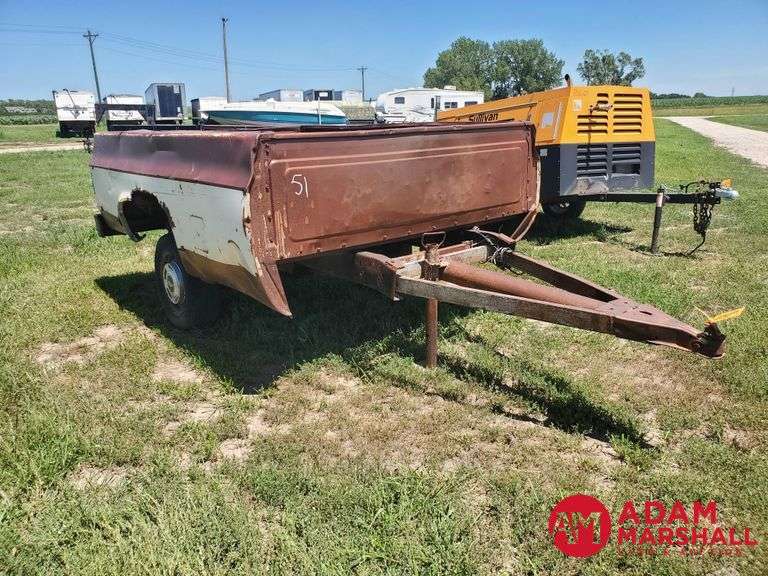 Chevrolet Pickup Box Trailer - 8FT