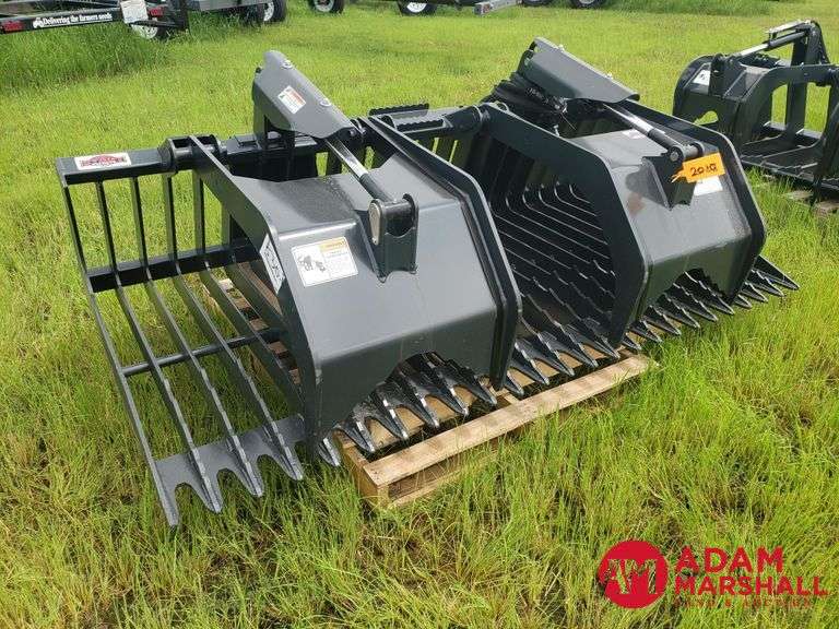 Unused 2025   Stout  HD 82-3  Rock Grapple Bucket for Skid Steer - 82"
